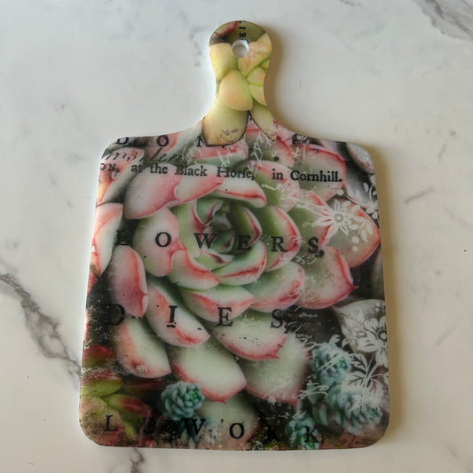 Succulent Cutting Board