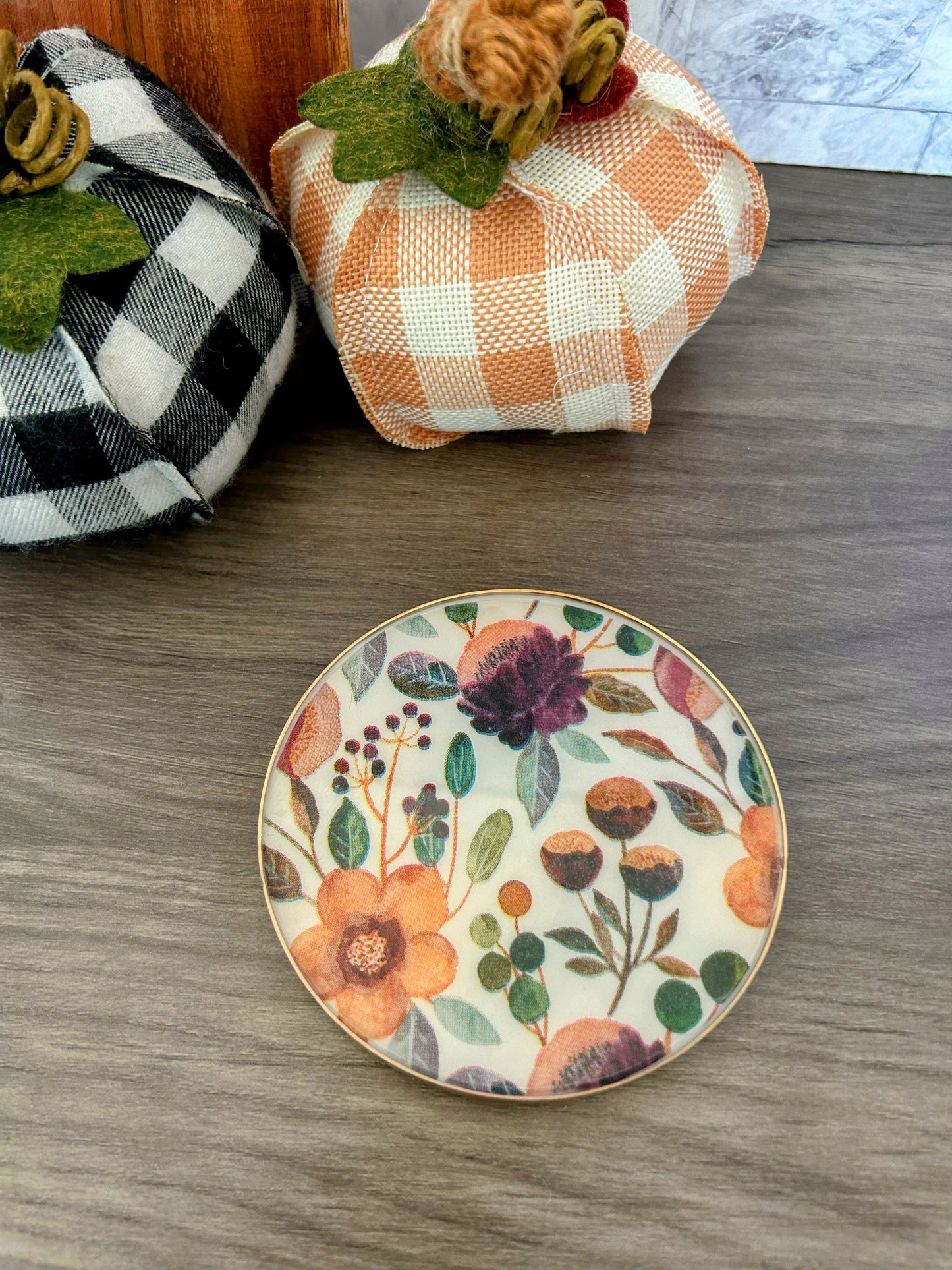 Fall Floral Coasters