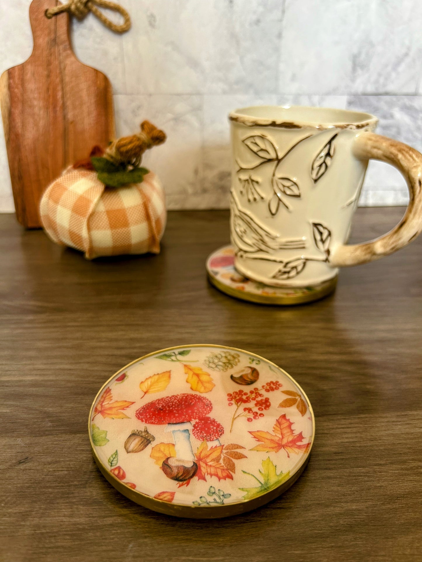 Fall Forage Coasters