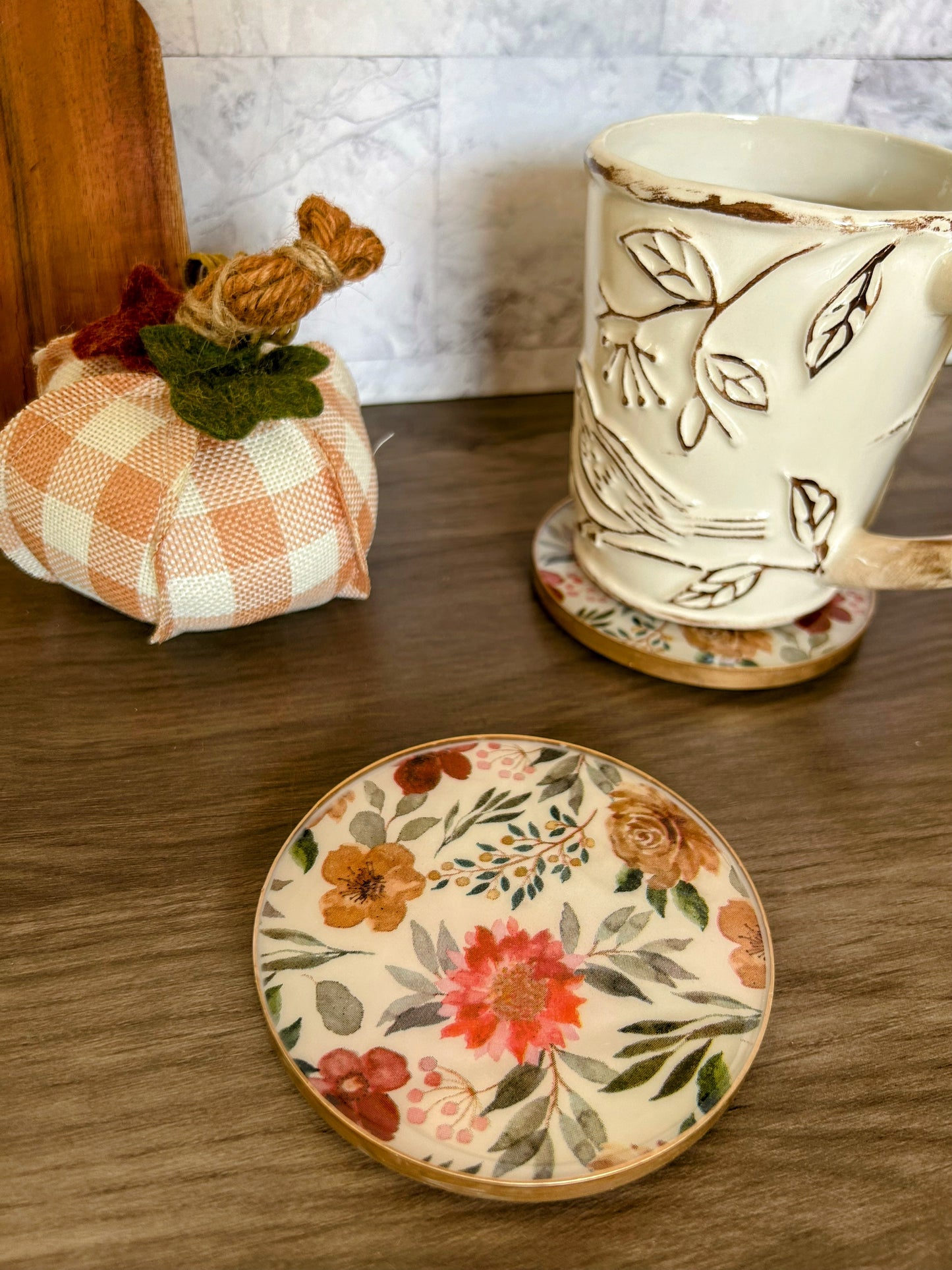 Water Color Floral Coasters