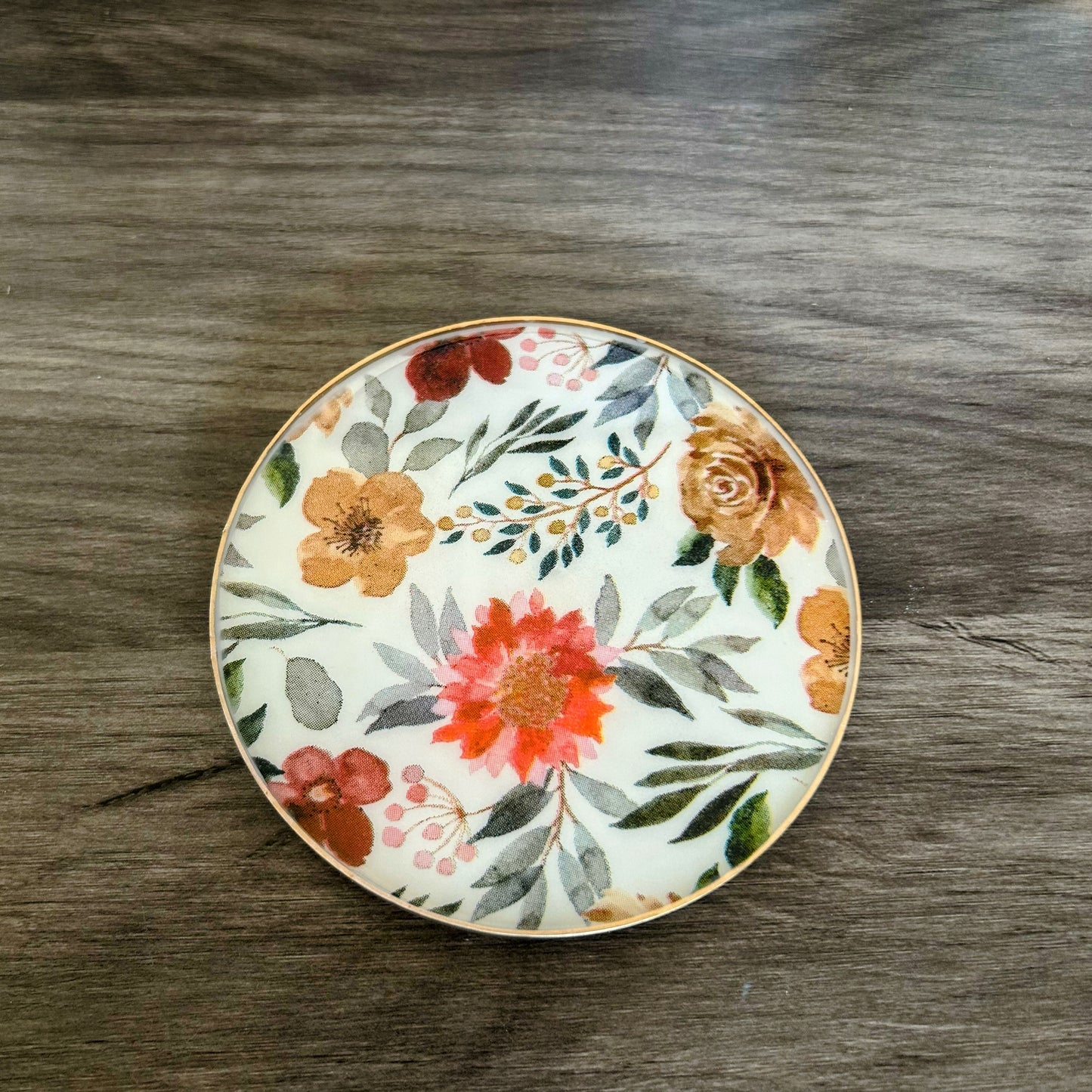 Water Color Floral Coasters