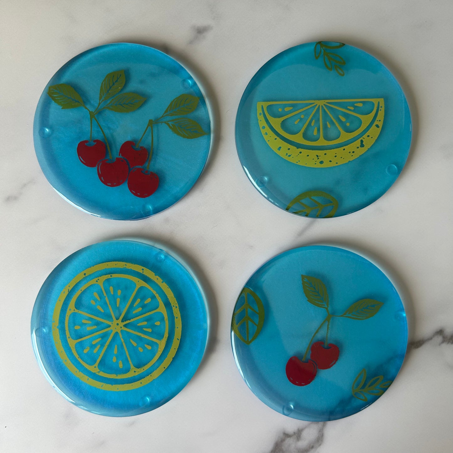 Fruit Coasters (set of 4)