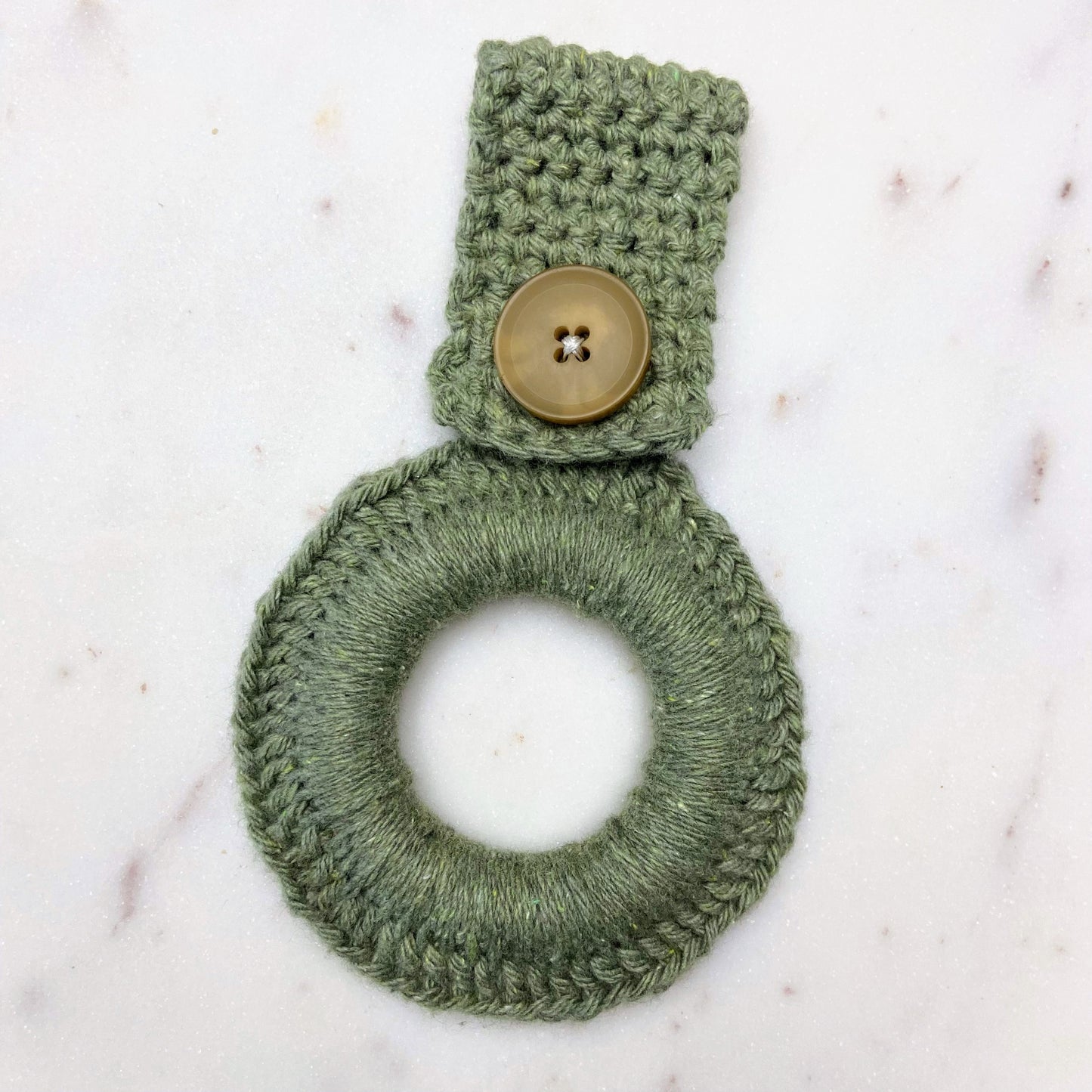 Green Towel Ring