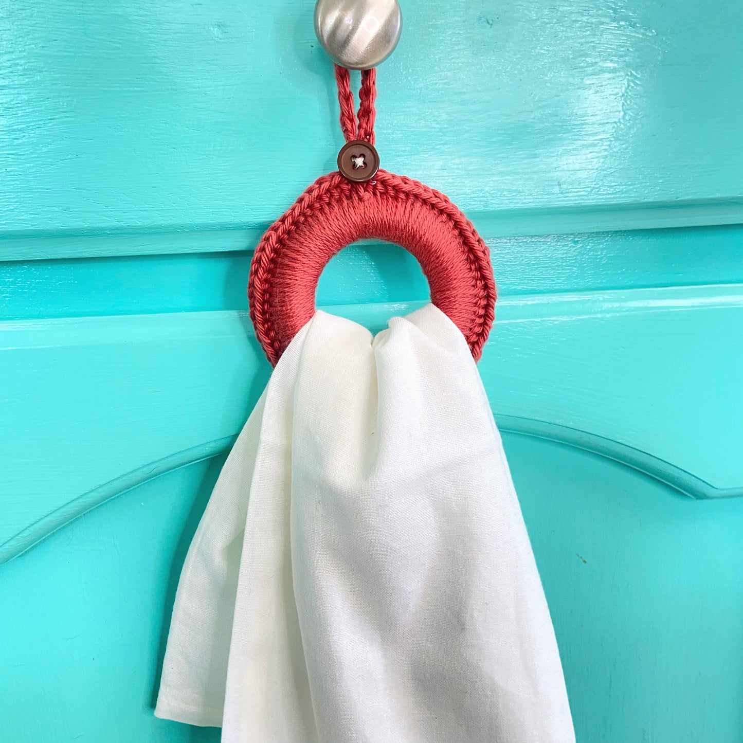 Red Towel Ring