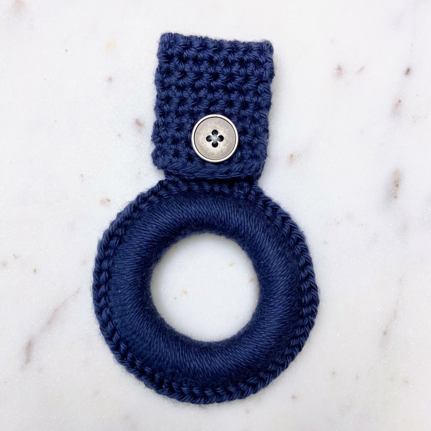 Blue Towel Ring